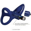Pretty Love Mat Double Ring with Vibration Stimulator
