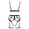 Afbeelding van Cottelli LINGERIE – Ouvert Set Bh & Slip – Zwart