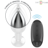 Intense Anal Plug Metal 10 Vibrations M with Remote