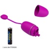 Pretty Love Nymph Purple Vibrating Egg App Controlled