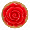 Kink Pink Gold Anal Plug Red Rose Large