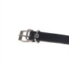 Subblime Leather Ring Chain Belt Black