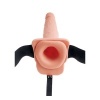 Fetish Fantasy Harness with Squirting Penis, 19 cm