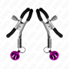 Kink - Purple Single Bell Nipple Clamp 6 CM