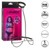CALEXOTICS Euphoria Chain Halter Collar & Leash Plus Size