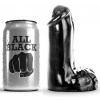All Black Realistic Dildo 13 CM