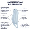 Satisfyer Pocket Pro 1 Clitoral Stimulator Light Blue