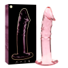 Nebula Series Model 19 Pink Glass Dildo 18.5cm
