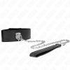 Necklace With Belt 65 CM With Wide Black Strap Adjustable 33.5-41 CM X