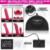 Afbeelding van LOVE BOTZ - 50X Saddle Pro Sex Machine met 4 Opzetstukken - Zwart
