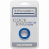 Afbeelding van Doc Johnson - TitanMen Cock Ring - Blauw