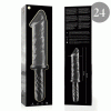 Nebula Series Model 24 Clear Glass Dildo 28.5cm