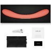 LELO Boomerang Double-Ended Vibrator Coral Red