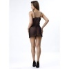 Livco Corsetti Pilar Babydoll & Thong Black S/M