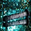 Afbeelding van Evolved - Black Thunder Vibrerende Dildo - 25 cm