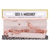 Afbeelding van Sportsheets - S&M Peaches ?n CreaMe Fur Collar & Leash Cream