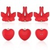 Armony Magnetic Nipple Clamps Butterfly Red