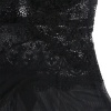 Subblime Babydoll Tulle Black Floral Lace S/M