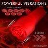 Afbeelding van BLOOMGASM - Pleasure Rose Mini Wand Vibrator - Rood