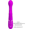 Pretty Love Dejon Rabbit Vibrator 3-in-1 Violet