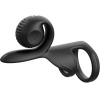 Snail Vibe Jovi Couples Ring Remote Control Black
