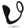 Anal Plug With Black Penis Ring