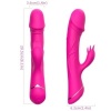 Armony Dildo Rabbit Silicone Fuchsia