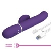 Pretty Love Perlita G-Spot Vibrator 3-in-1 Purple