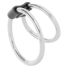 Darkness Double Metal Penis Ring