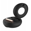 Afbeelding van Rosy Gold – C-Shape Vibrator met Luxe Oplaadcase – Zwart