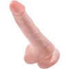 King Cock Realistic Penis with Balls 13.5cm Light