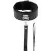 Darkness Titanium Chain Collar with Leash