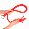 Kink Snake Whip with Red Hand Ring 65cm