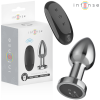 Intense Anal Plug Metal 10 Vibrations M with Remote