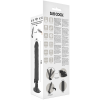 Basecock Realistic Vibrator Black 21 cm