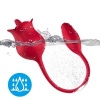 Armony Pink Clitoral Stimulator with Tail Red
