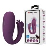 Pretty Love Klay Thrusting Egg Vibrator - Purple