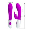 Pretty Love - Naughty Bunny Purple Vibrator