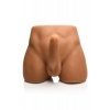 Afbeelding van JOCK - Ass Masturbator met Positioneerbare Dildo - Mediumkleurig
