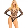 Leg Avenue Body Crotchless Fishnet Rhinestone