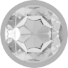 Intense - Aluminum Metal Anal Plug With Silver Crystal Size L