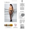 Passion Open Tights 016 Black 3/4 20 DEN