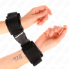 Kink Nylon Hook & Loop Restraints Red Black M1 25-35CM
