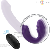 Intense Jill Double Vibrator 20cm - Purple Remote