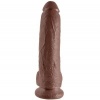 King Cock 9 Dildo Brown Balls 22.9 CM