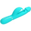 Pretty Love Kampas Rabbit Vibrator Tongue Aqua Green