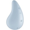 Satisfyer Dew Drop Lay-On Clitoral Vibrator Blue