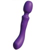 She.E.O Double-Ended Vibrating Massager Wand Purple