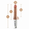 Afbeelding van Blush Novelties - Dr Hammer Stotende Dildo - Beige