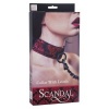 CALEXOTICS Scandal Necklace with Black Strap